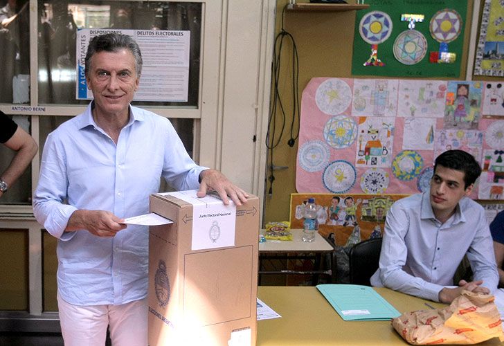 Macri: "Siento que se está viviendo un día histórico que va a cambiar nuestra vida"