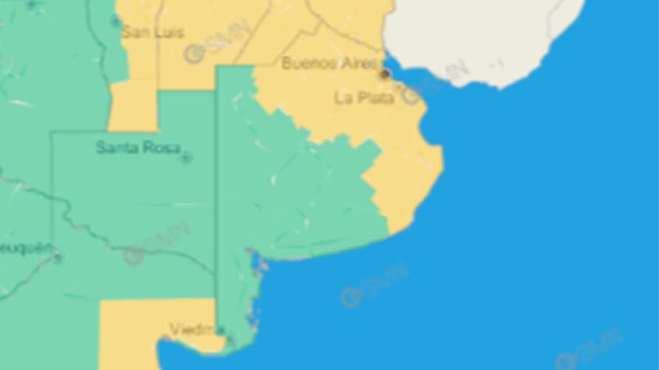 Alerta por ciclón: qué zonas de Argentina se verán afectadas