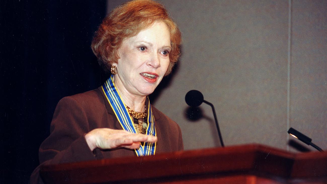 Rosalynn Carter, ex primera dama de Estados Unidos, fue diagnosticada de demencia