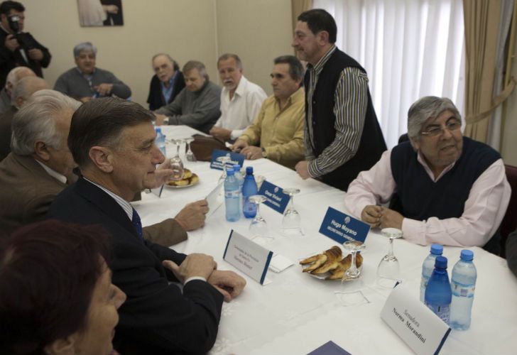 Binner consideró la reunión con Moyano como "muy agradable"