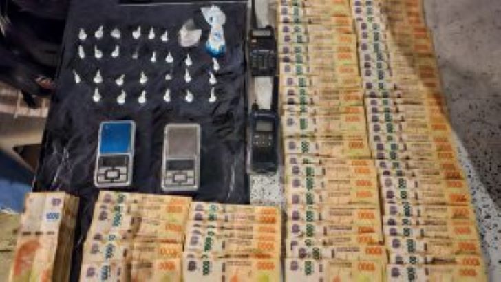 Una pareja detenida acusada de vender cocaína en Villa Allende