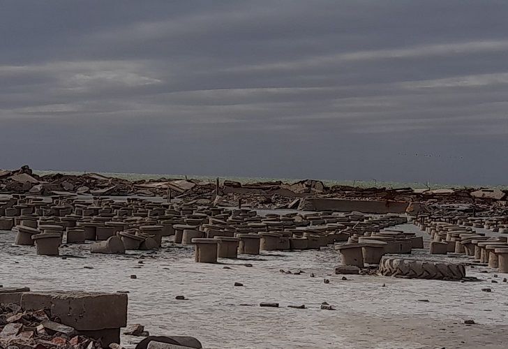 Un proyecto busca poner en valor las ruinas del Mar de Ansenuza