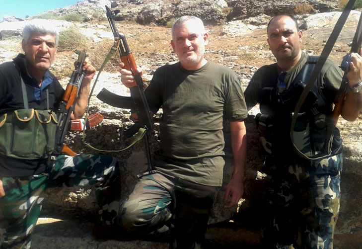 Quién es el chavista que fue a Damasco y tomó las armas para pelear por Al Assad