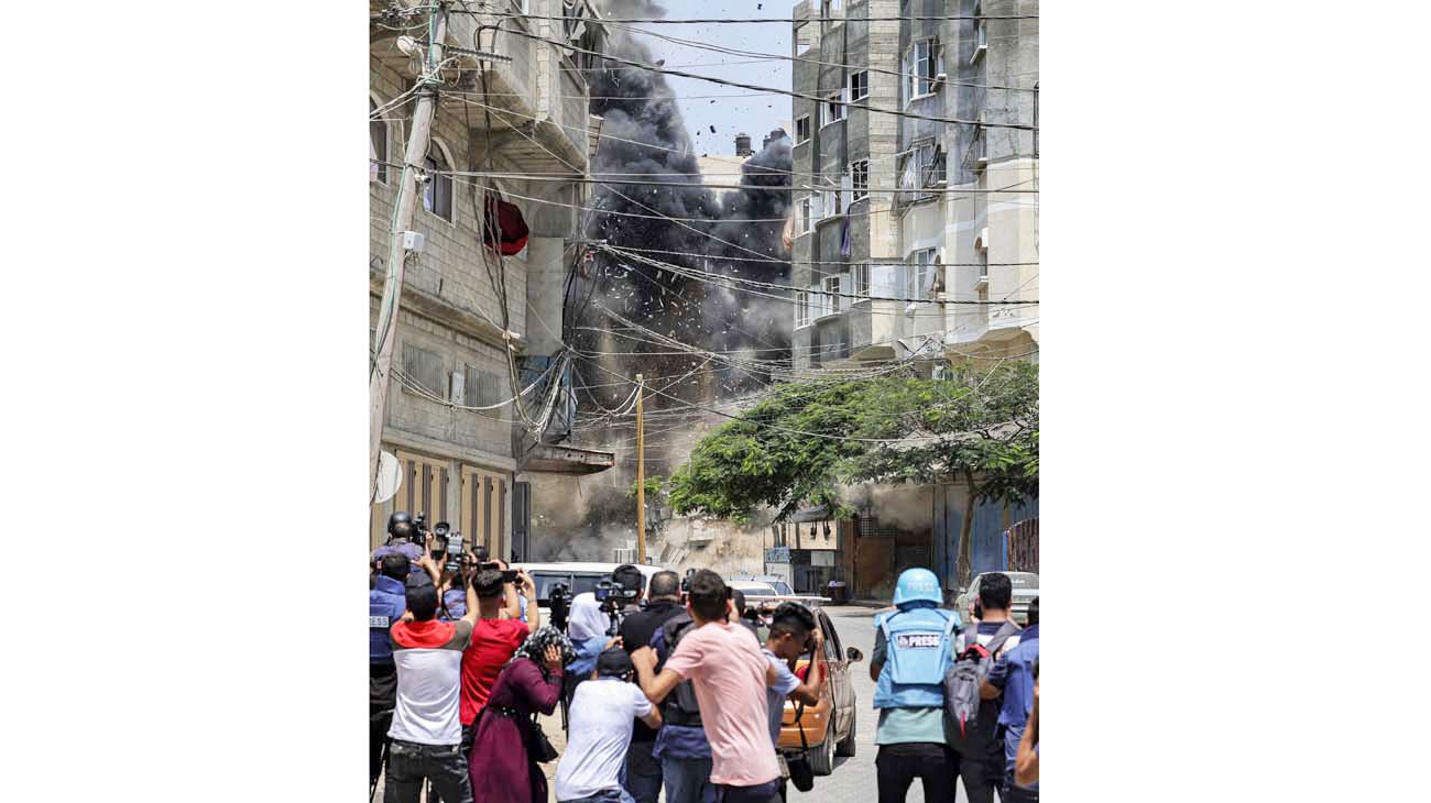 Más bombardeos israelíes sobre Gaza, que podrían extenderse toda la semana