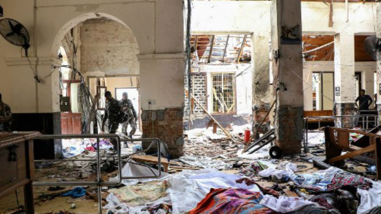Sri Lanka en estado de emergencia: nuevas explosiones y un saldo de 310 muertos