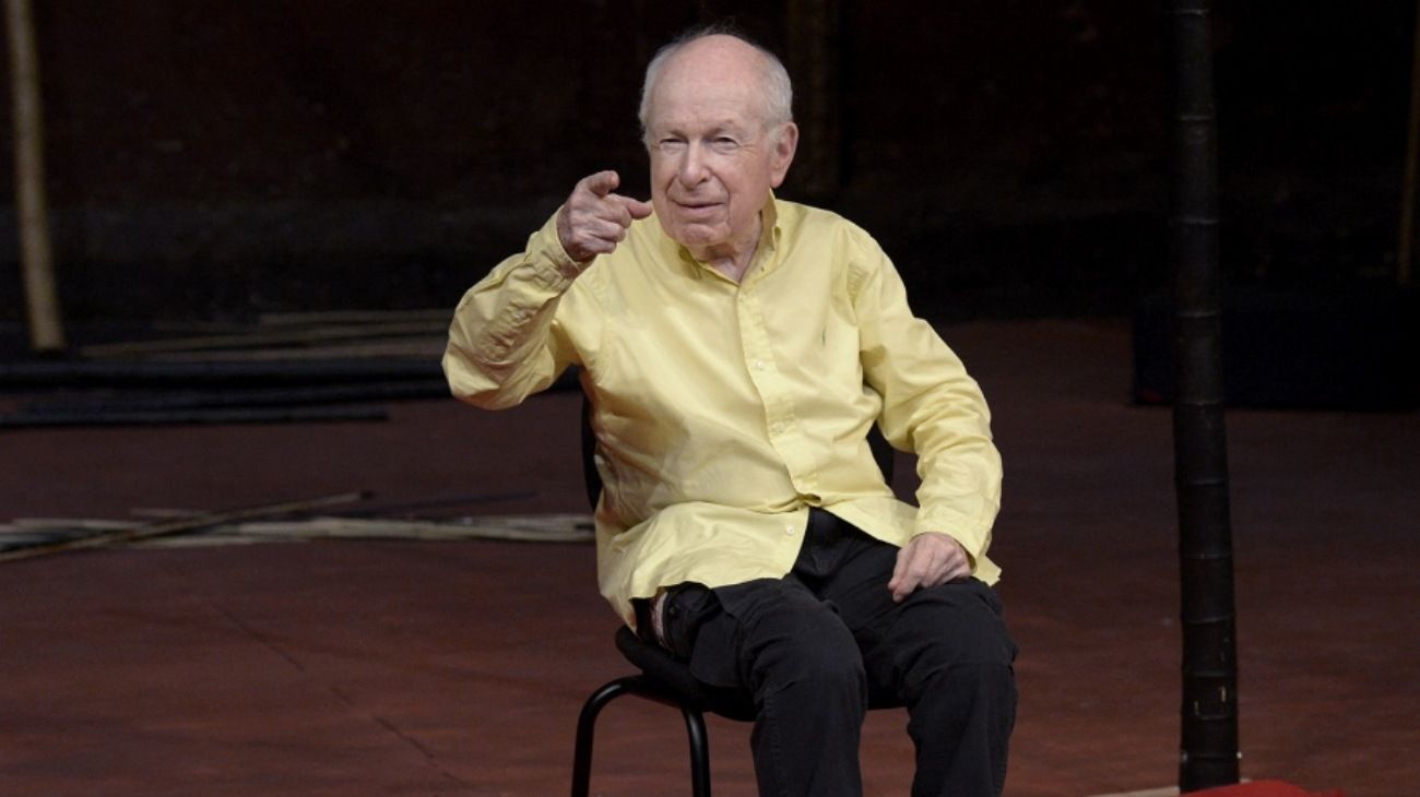 Murió Peter Brook