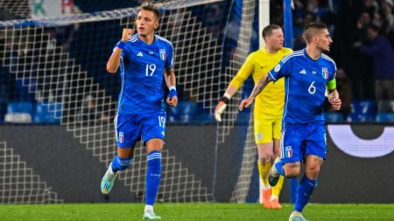 Pese a la derrota, Mateo Retegui hizo un gol en su debut con Italia