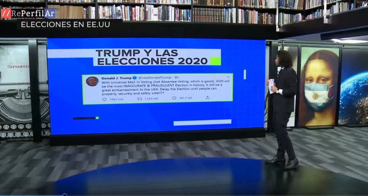 Por la pandemia, Donald Trump propuso posponer las elecciones