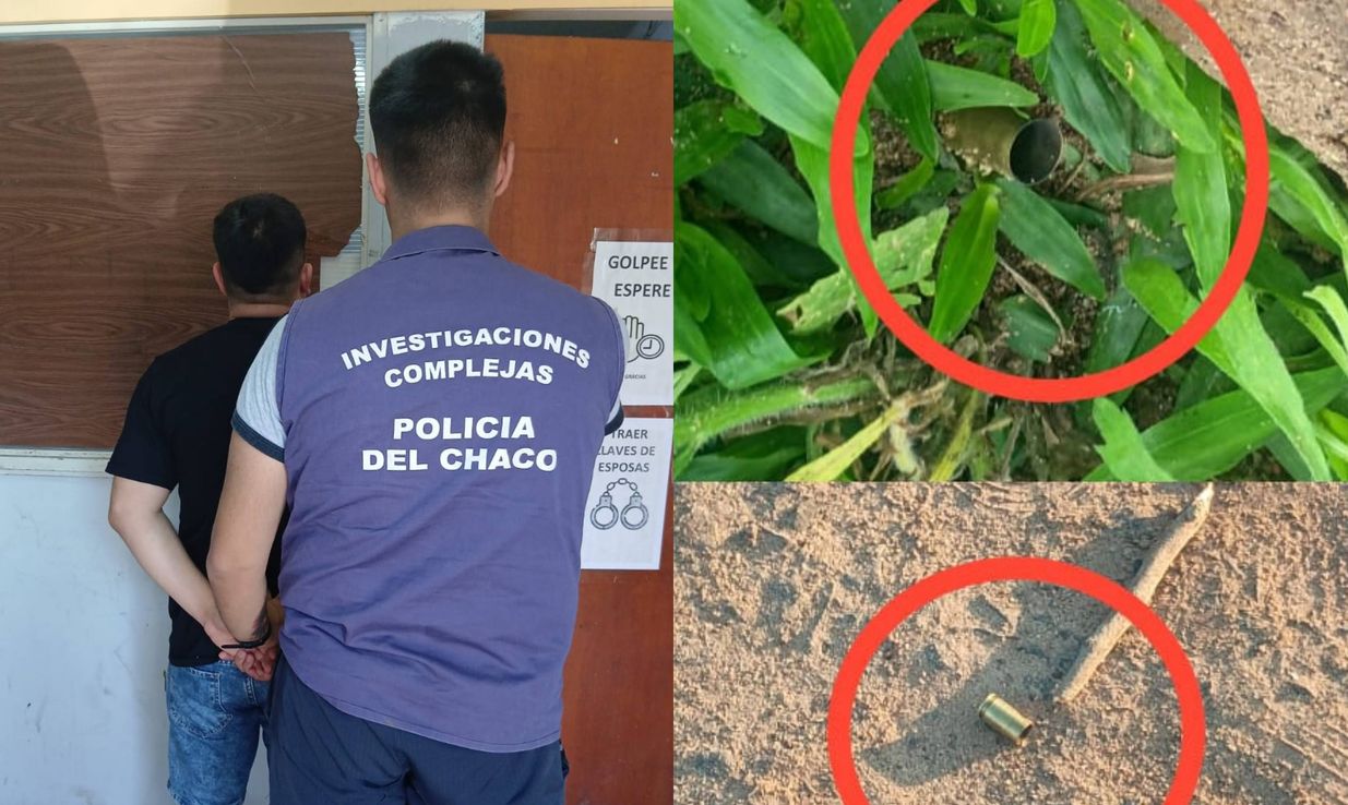 Ataques armados en Resistencia: un hombre fue detenido tras balear una casa e intimidar a vecinos