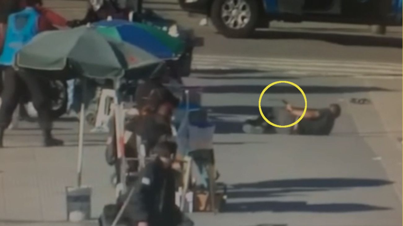 Video: cómo fue el infernal tiroteo en la estación de Retiro