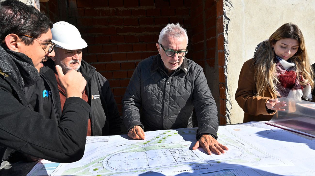 En General Pacheco, avanza la construcción del nuevo natatorio del Municipio de Tigre
