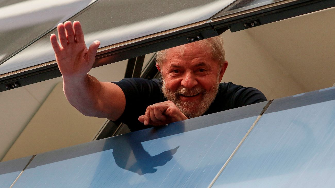 Brasil: un juez ordenó liberar al expresidente Luiz Inácio Lula da Silva