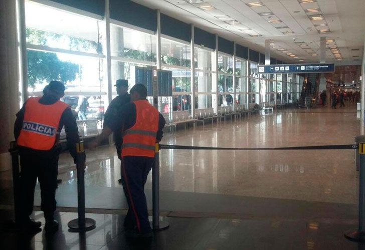 Evacuaron Aeroparque por un paquete sospechoso