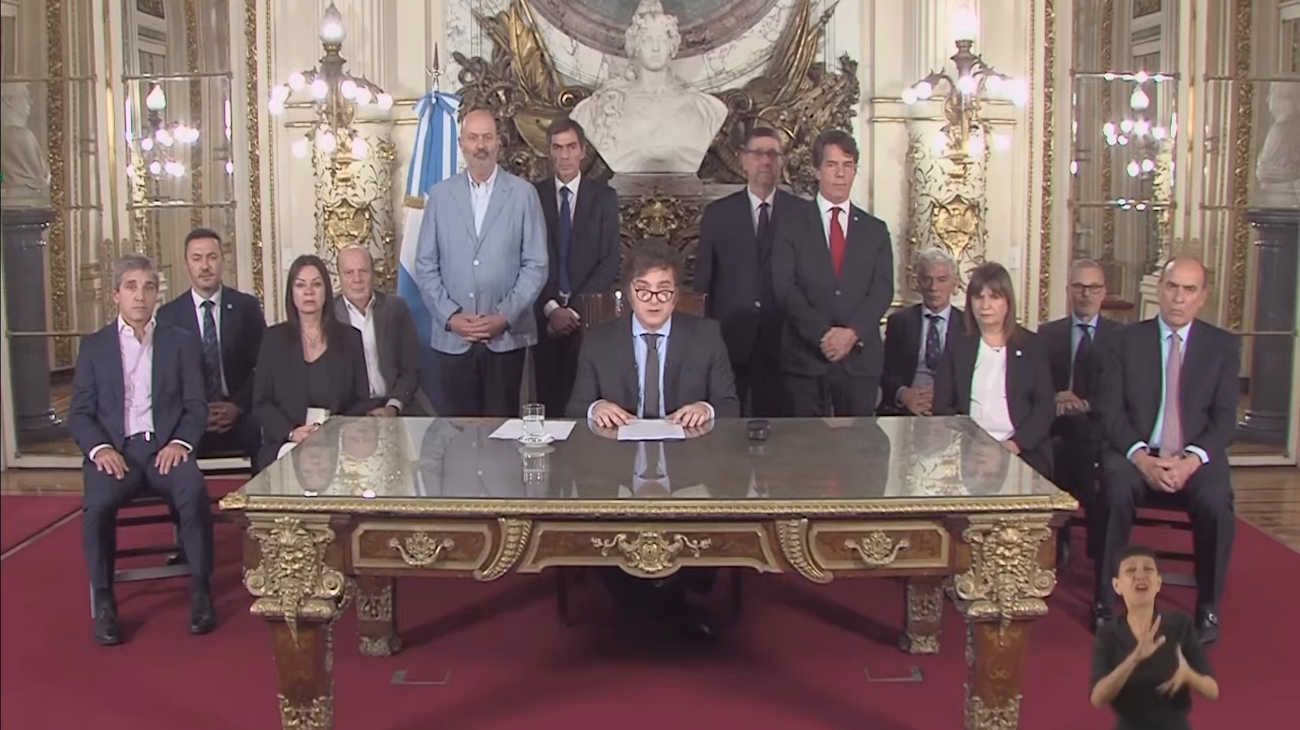 El decreto completo que anunció Javier Milei para desregular la economía