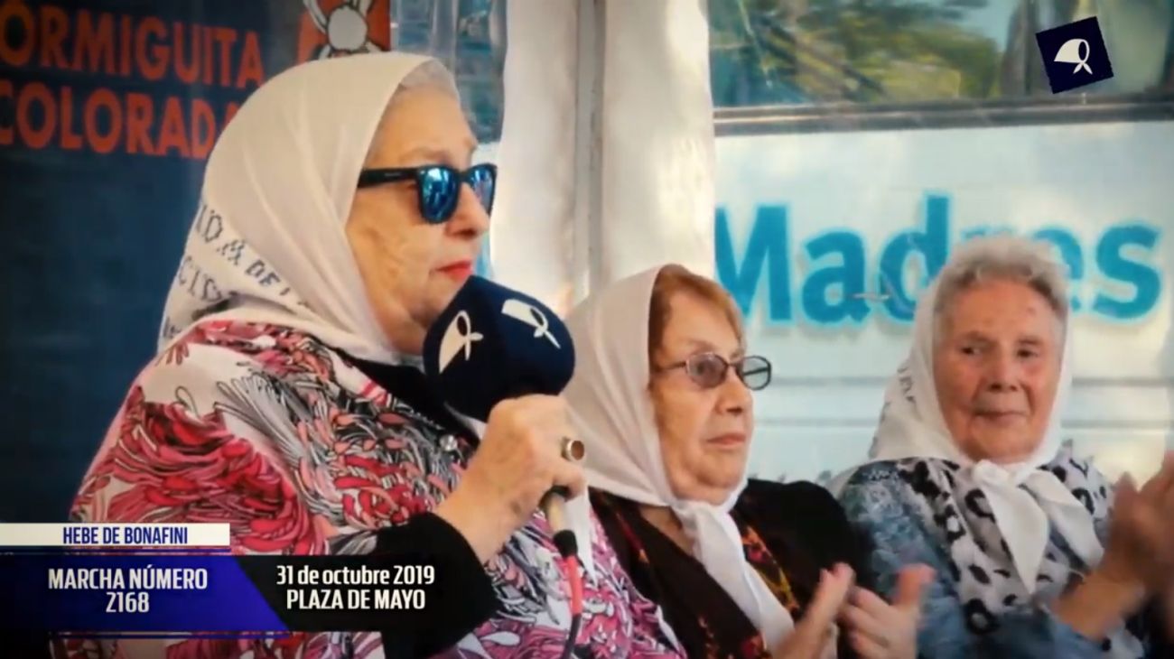 Hebe de Bonafini arremetió contra el 40% de Macri: "Son el cáncer permanente del país"