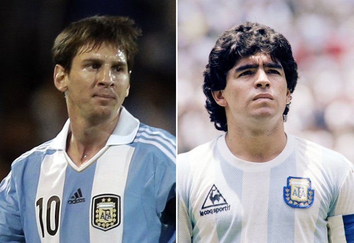 Messi y Maradona: la madurez a los 25
