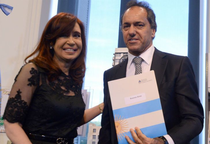 Scioli le respondió a Massa sobre la re-reelección de Cristina