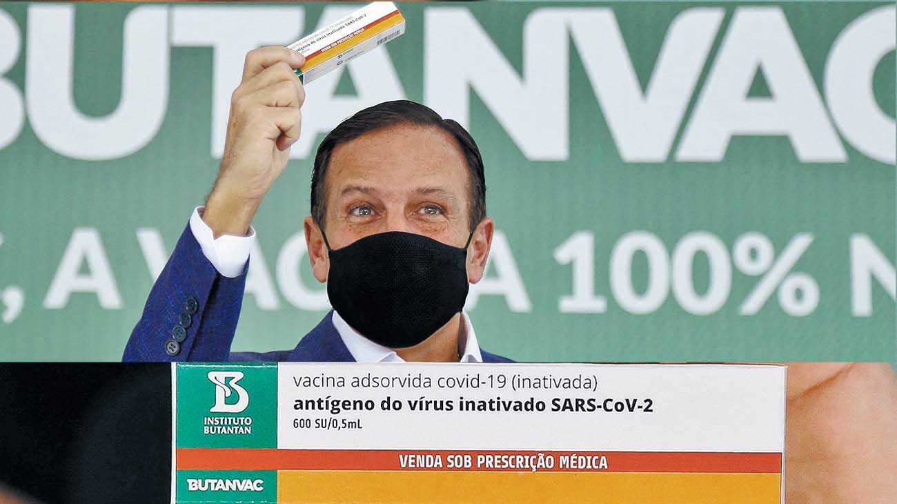 San Pablo anuncia una vacuna que es “cien por ciento brasileña”