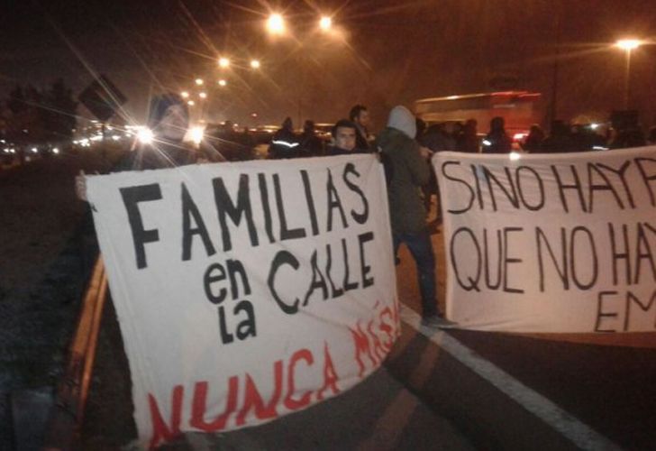 Trabajadores de Pepsico levantaron el corte antes de que actúe Gendarmería