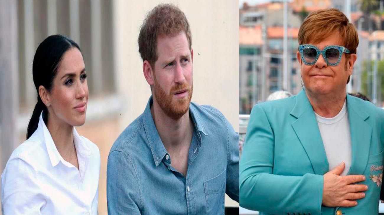 Harry y Meghan debutaron en los podcast con Elton John como invitado