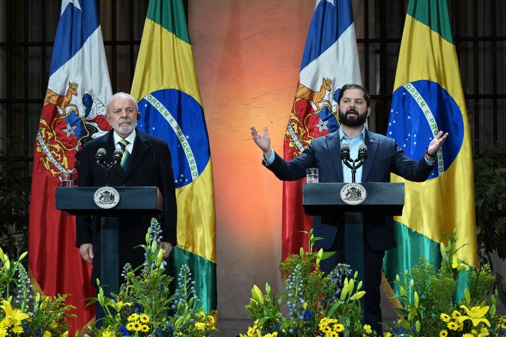 Emmanuel Macron y Lula da Silva apoyan la "aspiración del pueblo venezolano a una elección transparente"