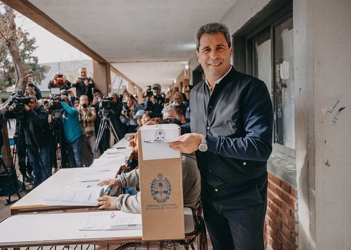 Sergio Uñac reconoció "el triunfo de Juntos por el Cambio" en San Juan