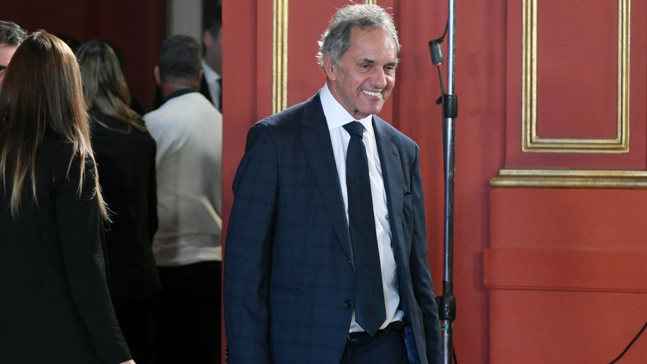 Daniel Scioli le respondió a quienes quieren echarlo del PJ: "Soy peronista y libertario"