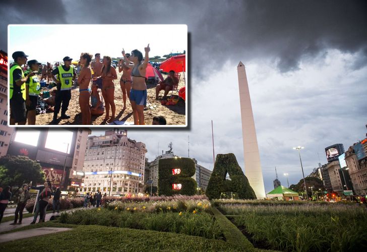 Convocan a una "tetazo" en el Obelisco tras la censura al topless de Necochea