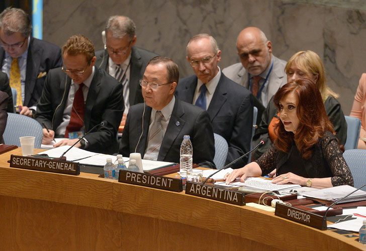 La Presidenta lleva Malvinas e Irán a la asamblea de ONU