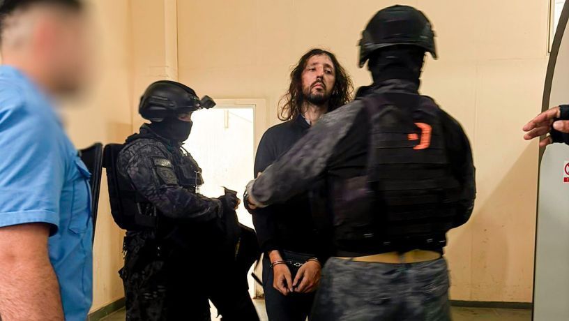Pablo Laurta, alojado en una cárcel de máxima seguridad, tiene un régimen de encierro extremo