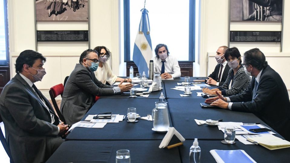 Casa Rosada: reunión del gabinete económico para definir ayudas económicas a empresas