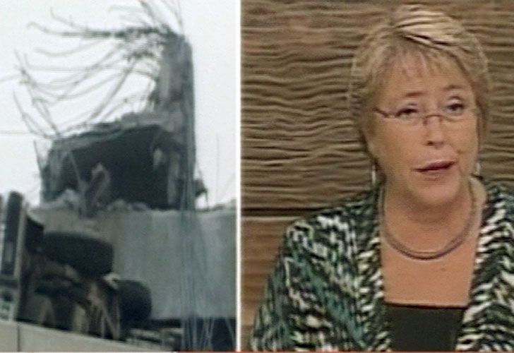 Bachelet anunció que ya son 708 los muertos por el terremoto en Chile
