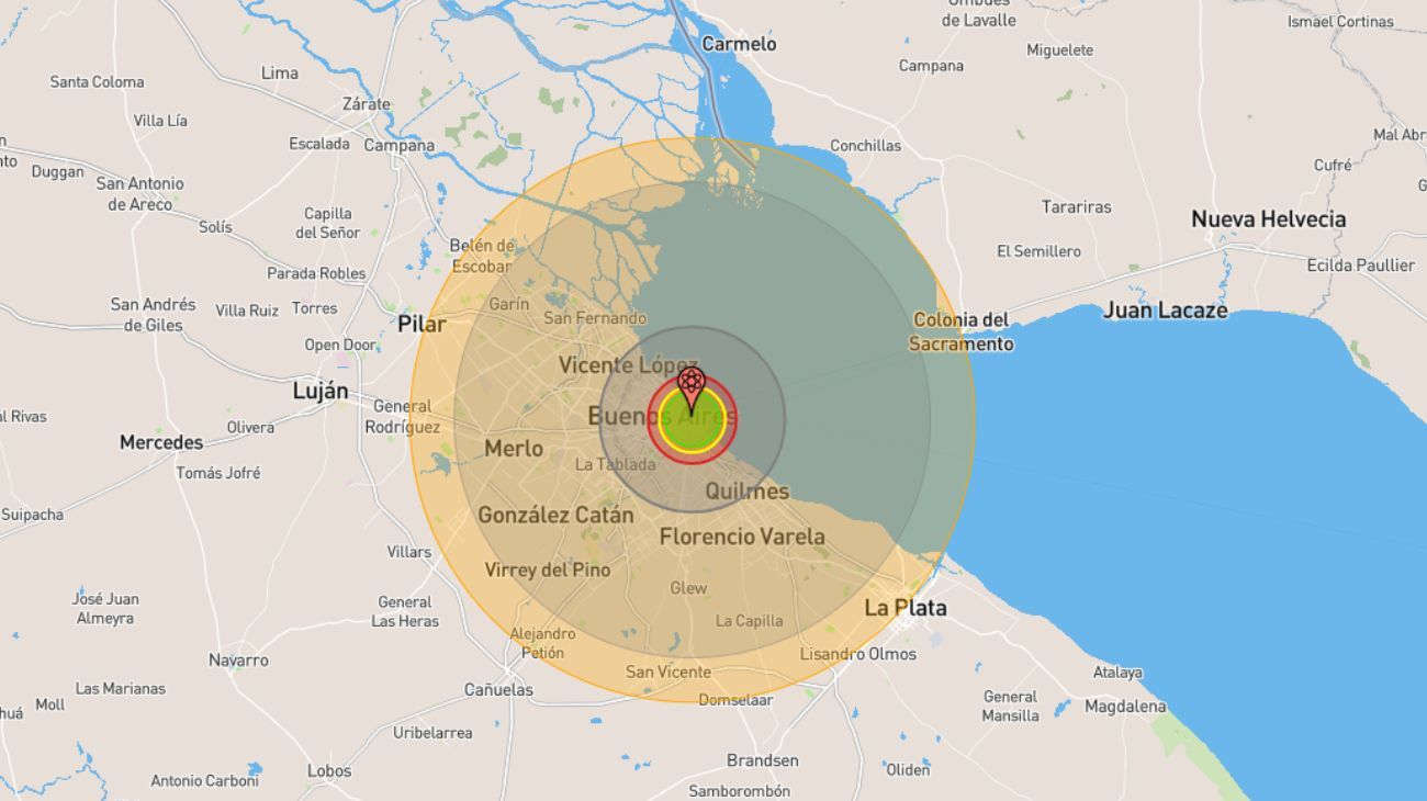 Horror, destrucción y muerte: cuáles serían los efectos de la superbomba rusa "Tsar" sobre Buenos Aires