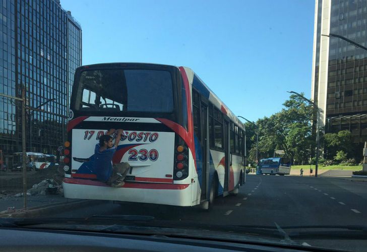 El Hombre Araña pasó por el barrio de Retiro