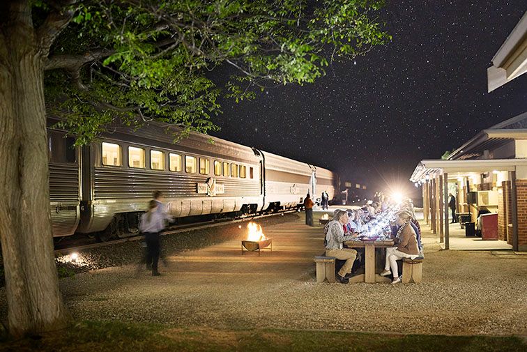 Toda Australia en tren