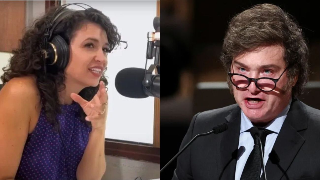 "Mentirosa": Javier Milei cruzó a Julia Mengolini por las declaraciones sobre Alberto Fernández y la presunción de inocencia