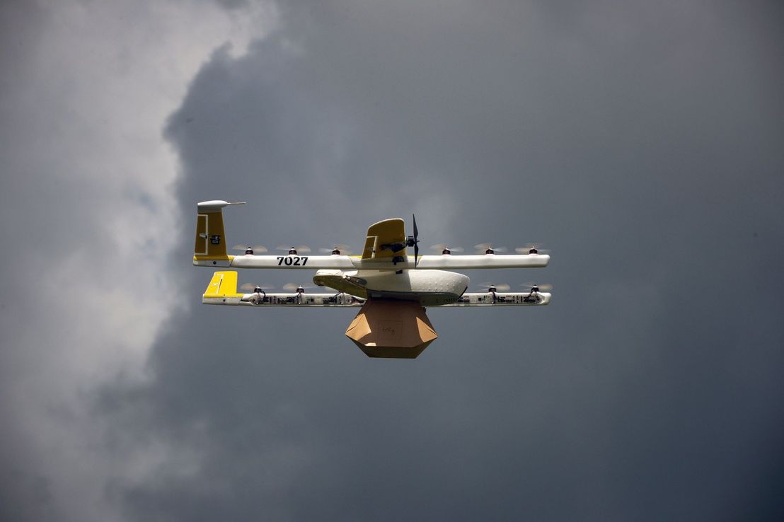 Alphabet presenta una app de control de tráfico aéreo para drones