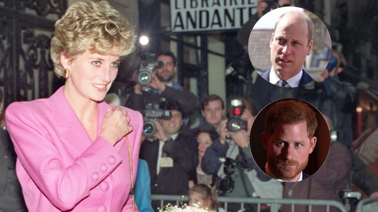 Los príncipes William y Harry contra la BBC por haber engañado a Lady Di en su reportaje de 1995