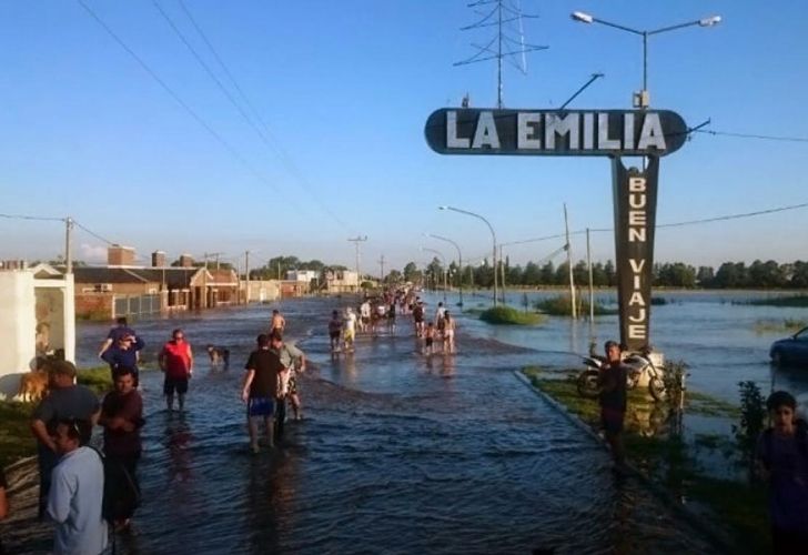 La Emilia bajo el agua: un muerto como saldo de las inundaciones
