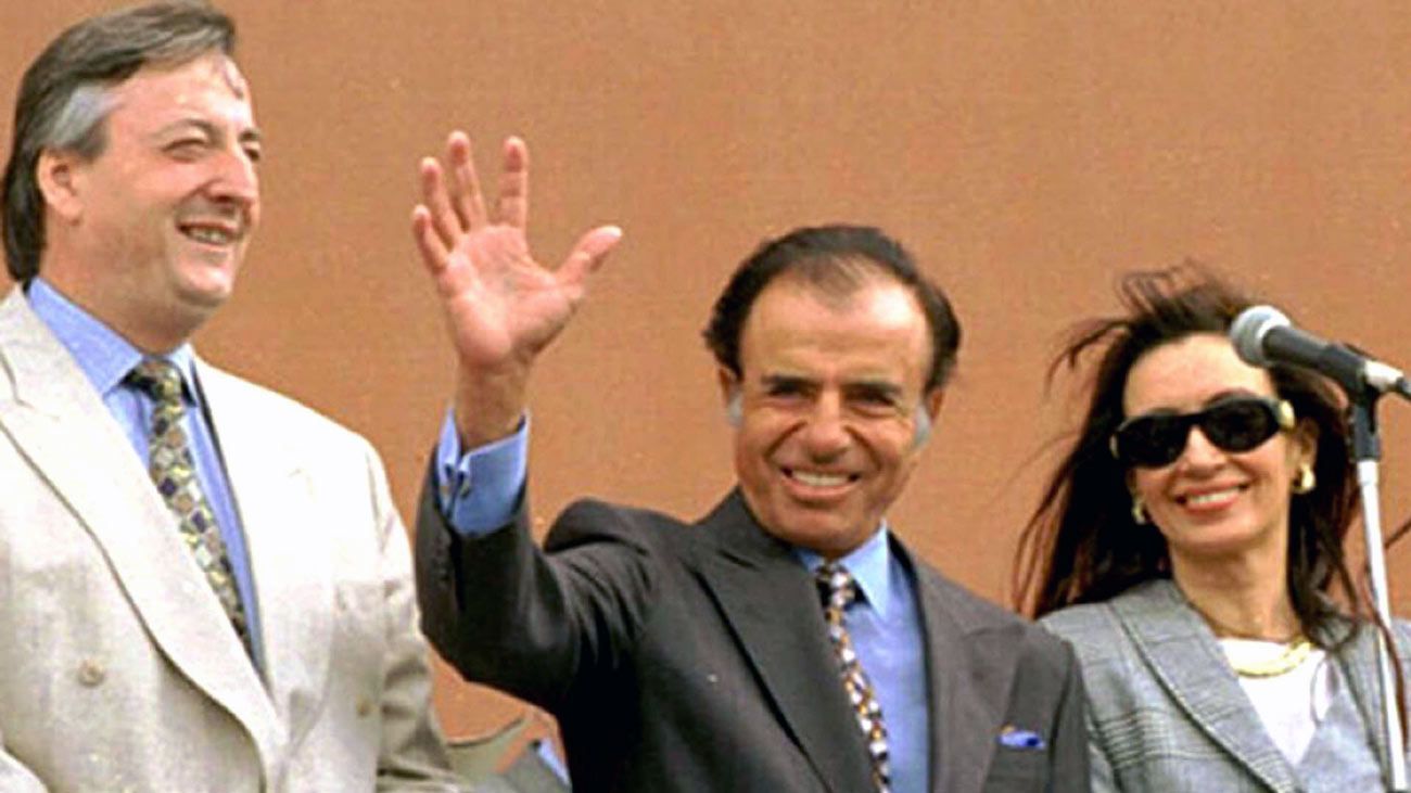 Video: el día que Néstor Kirchner elogió a Carlos Menem