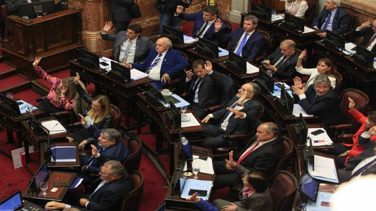 Quiénes son los 6 senadores que no emitieron ni una palabra en todas las sesiones del 2024