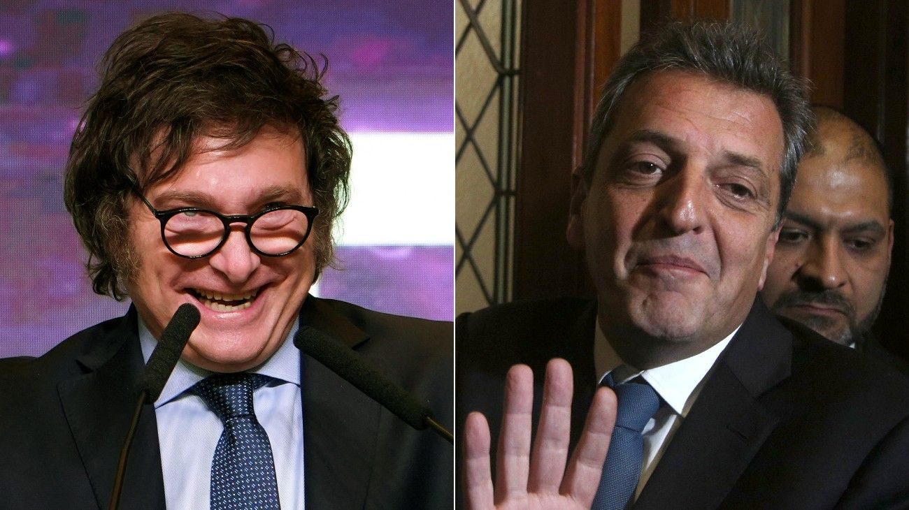 Encuesta: Sergio Massa superaría a Javier Milei, pero ¿quién genera más miedo?
