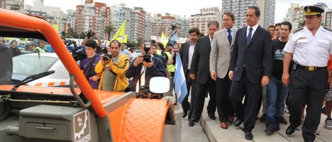 El "Gaucho" llega a las playas argentinas