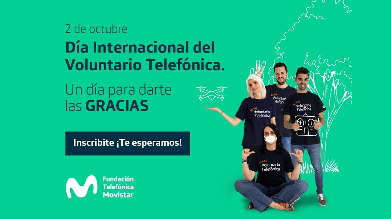 Fundación Telefónica Movistar celebra el Día Internacional del Voluntario Telefónica