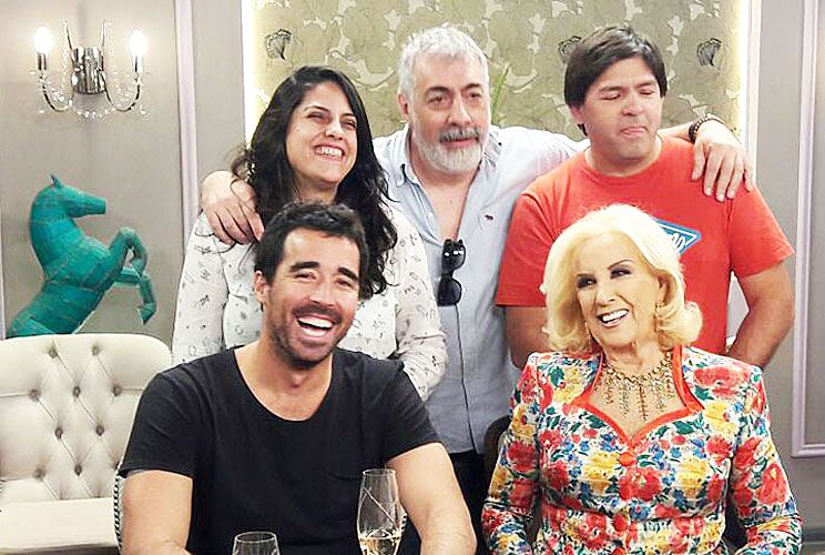 “A Mirtha le gusta encontrarse con sorpresas en el set”