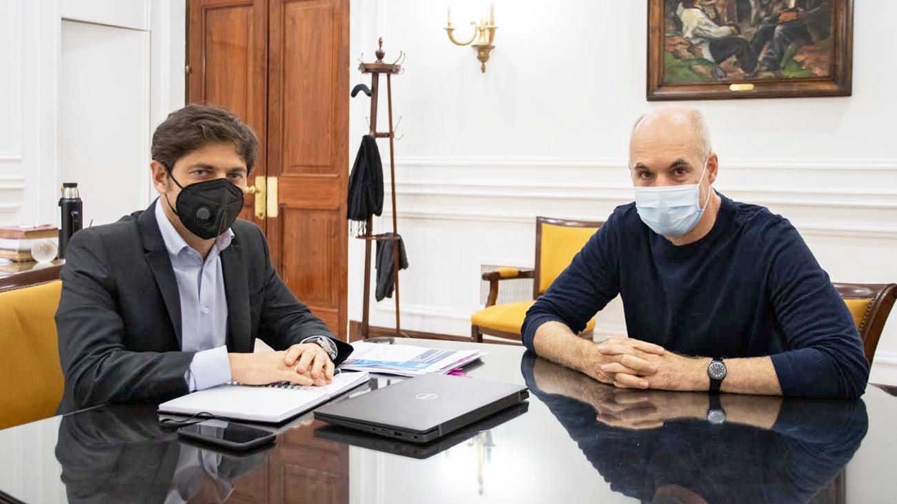 Kicillof define con Alberto F. y Larreta busca tender puentes