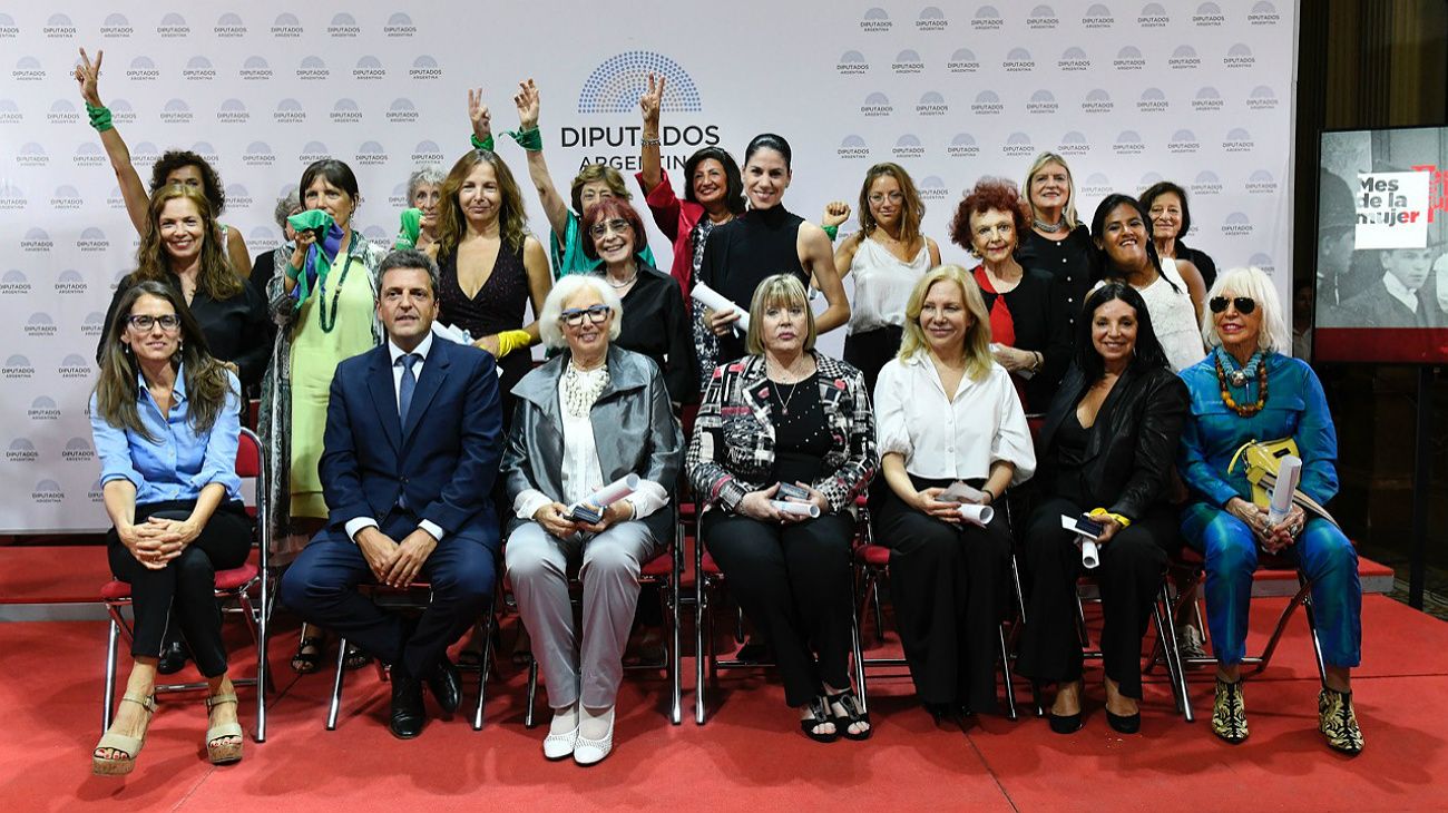 La Cámara de Diputados distinguió a mujeres destacadas argentinas