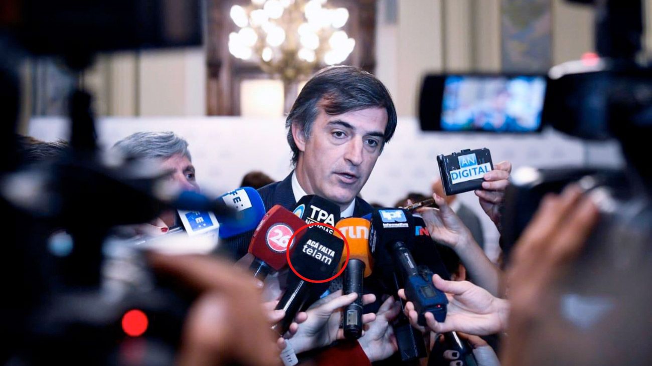 El fallido mensaje de Esteban Bullrich para el Día del Periodista