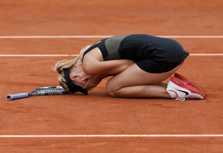María Sharapova, la reina de París