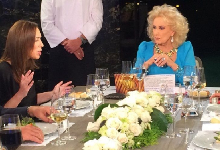 El incómodo momento de María Eugenia Vidal ante el reto de Mirtha